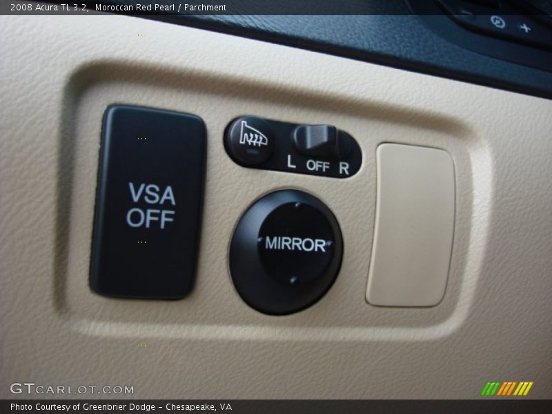 Moroccan Red Pearl / Parchment 2008 Acura TL 3.2