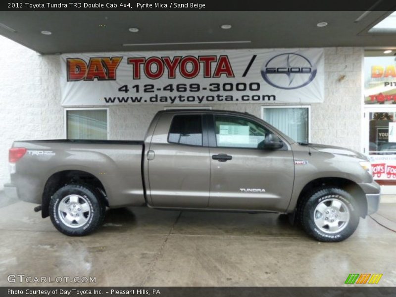 Pyrite Mica / Sand Beige 2012 Toyota Tundra TRD Double Cab 4x4