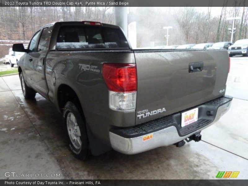 Pyrite Mica / Sand Beige 2012 Toyota Tundra TRD Double Cab 4x4