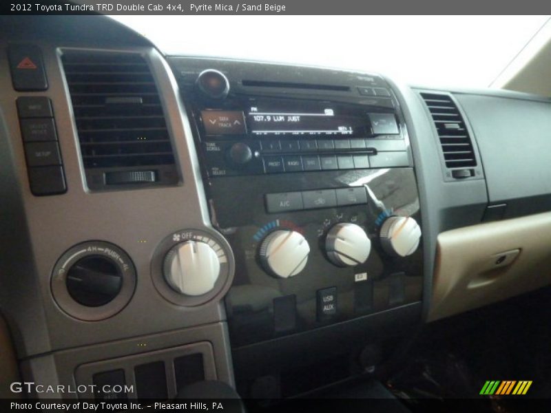 Pyrite Mica / Sand Beige 2012 Toyota Tundra TRD Double Cab 4x4