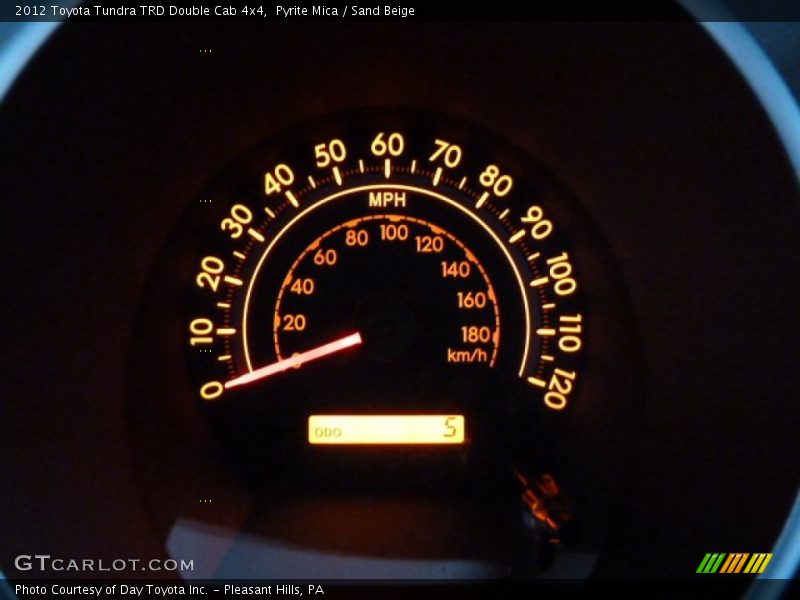 Pyrite Mica / Sand Beige 2012 Toyota Tundra TRD Double Cab 4x4