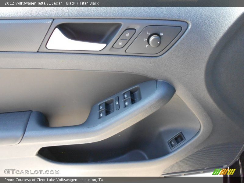 Black / Titan Black 2012 Volkswagen Jetta SE Sedan