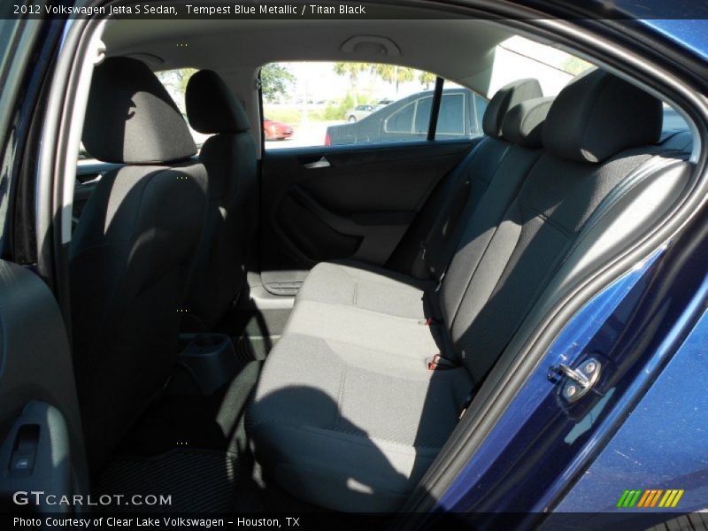 Tempest Blue Metallic / Titan Black 2012 Volkswagen Jetta S Sedan
