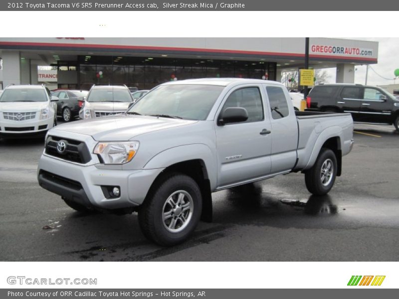 Silver Streak Mica / Graphite 2012 Toyota Tacoma V6 SR5 Prerunner Access cab