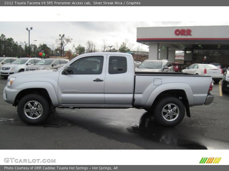 Silver Streak Mica / Graphite 2012 Toyota Tacoma V6 SR5 Prerunner Access cab