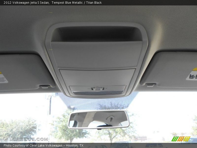 Tempest Blue Metallic / Titan Black 2012 Volkswagen Jetta S Sedan