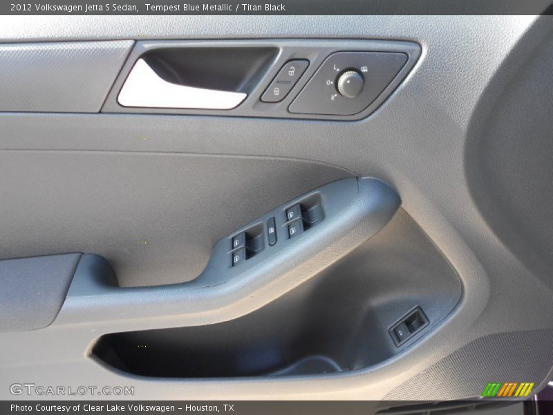 Tempest Blue Metallic / Titan Black 2012 Volkswagen Jetta S Sedan