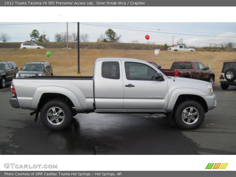 Silver Streak Mica / Graphite 2012 Toyota Tacoma V6 SR5 Prerunner Access cab