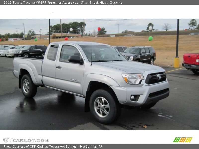 Silver Streak Mica / Graphite 2012 Toyota Tacoma V6 SR5 Prerunner Access cab