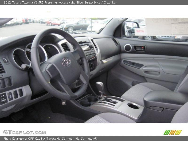 Silver Streak Mica / Graphite 2012 Toyota Tacoma V6 SR5 Prerunner Access cab