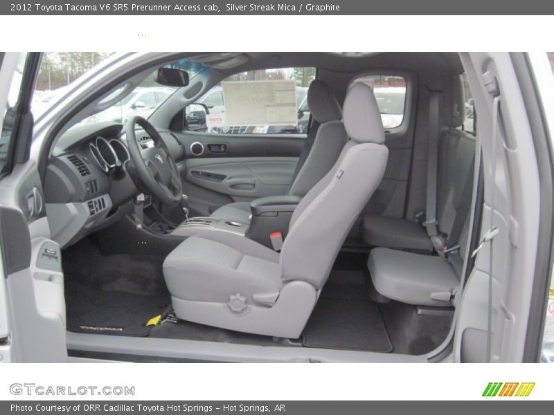 Silver Streak Mica / Graphite 2012 Toyota Tacoma V6 SR5 Prerunner Access cab