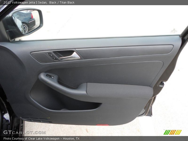 Black / Titan Black 2012 Volkswagen Jetta S Sedan