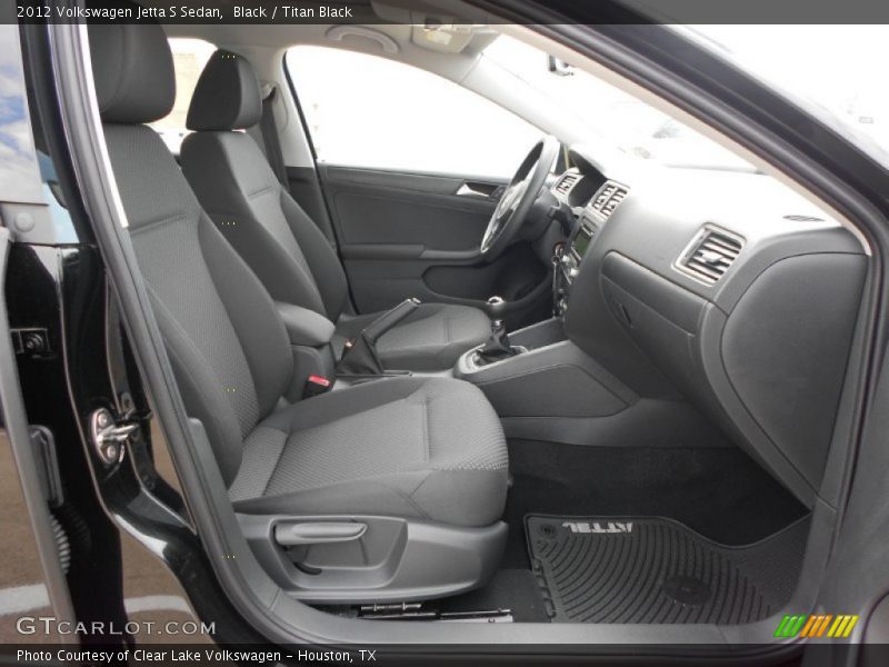Black / Titan Black 2012 Volkswagen Jetta S Sedan
