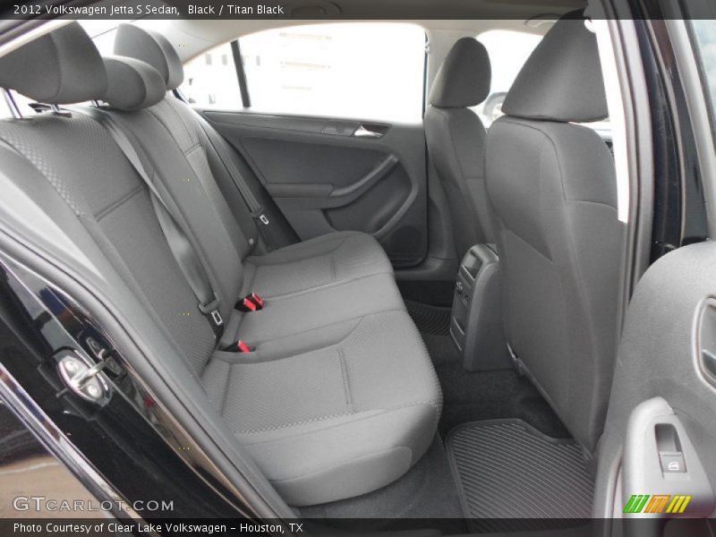 Black / Titan Black 2012 Volkswagen Jetta S Sedan
