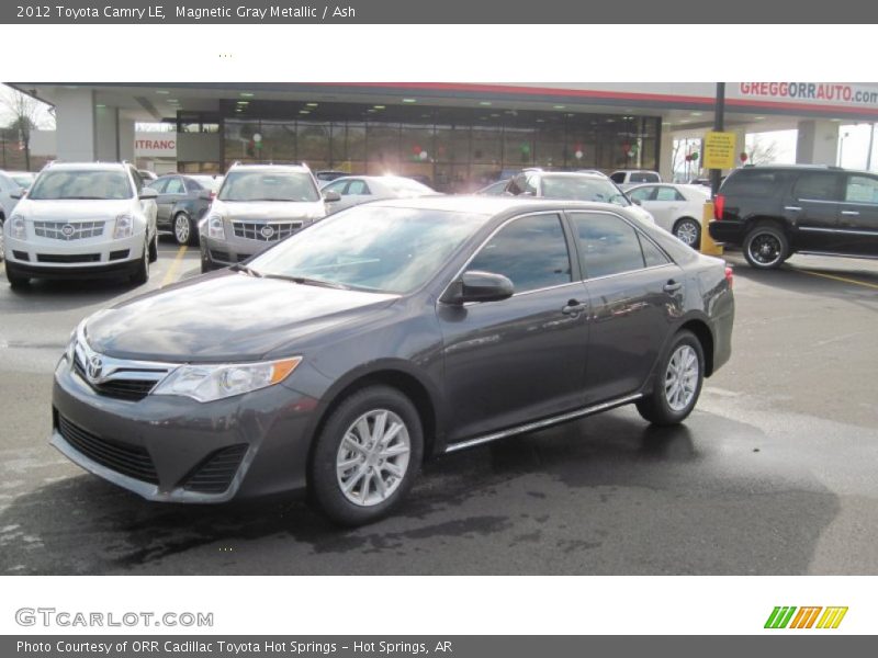 Magnetic Gray Metallic / Ash 2012 Toyota Camry LE