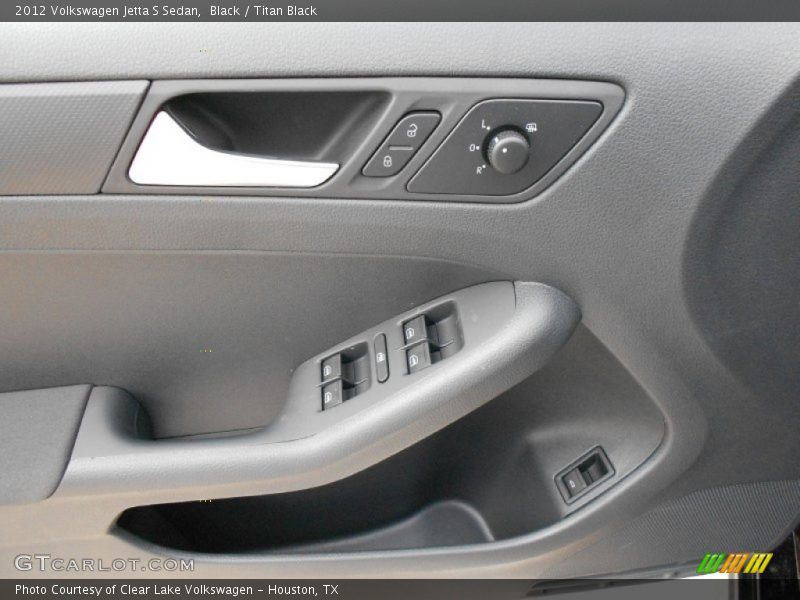 Black / Titan Black 2012 Volkswagen Jetta S Sedan