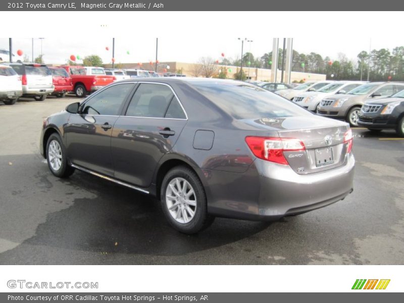 Magnetic Gray Metallic / Ash 2012 Toyota Camry LE