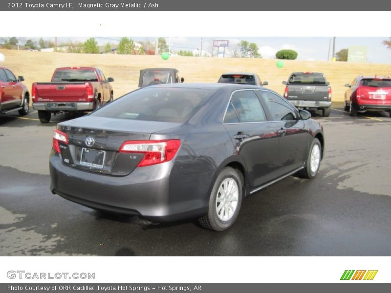 Magnetic Gray Metallic / Ash 2012 Toyota Camry LE