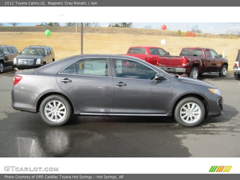 Magnetic Gray Metallic / Ash 2012 Toyota Camry LE