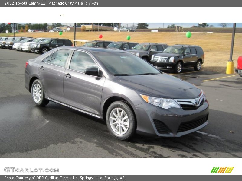 Magnetic Gray Metallic / Ash 2012 Toyota Camry LE