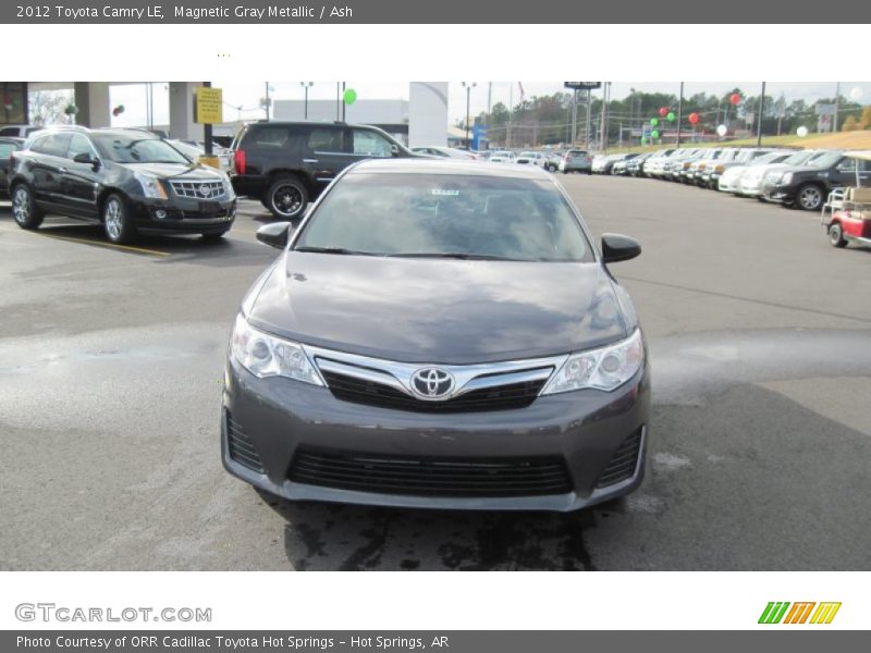 Magnetic Gray Metallic / Ash 2012 Toyota Camry LE