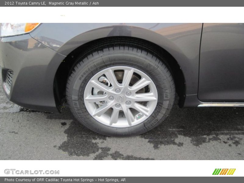 Magnetic Gray Metallic / Ash 2012 Toyota Camry LE
