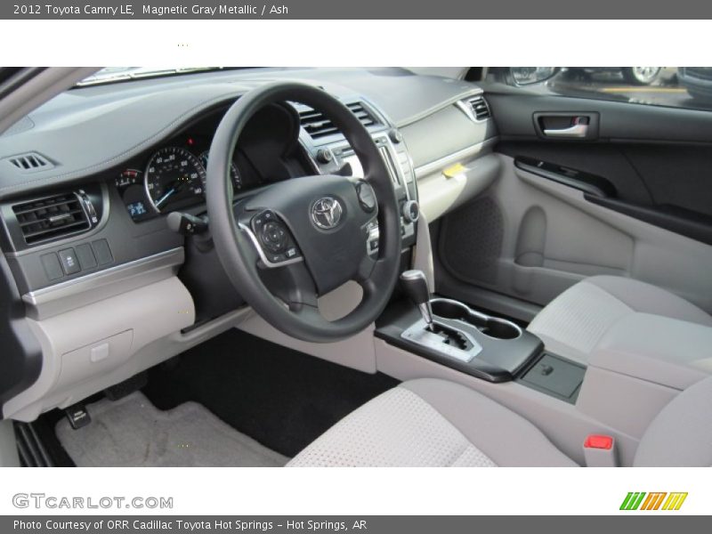 Magnetic Gray Metallic / Ash 2012 Toyota Camry LE