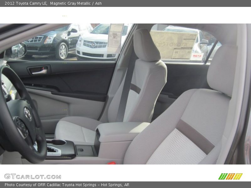 Magnetic Gray Metallic / Ash 2012 Toyota Camry LE