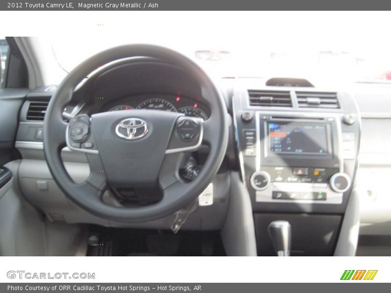 Magnetic Gray Metallic / Ash 2012 Toyota Camry LE