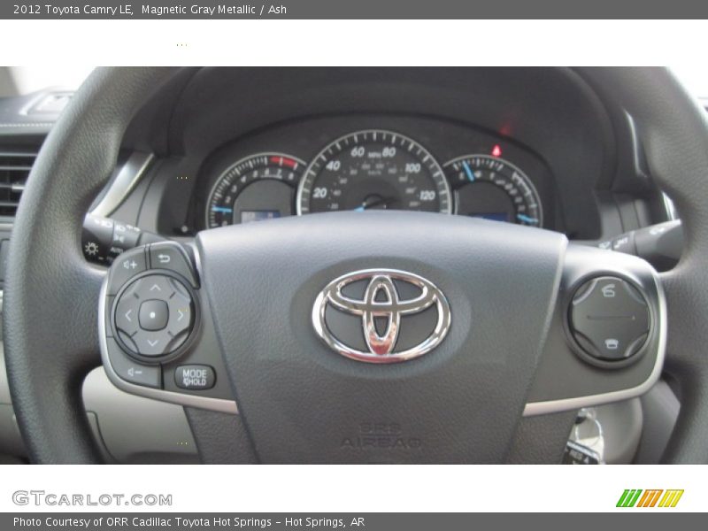 Magnetic Gray Metallic / Ash 2012 Toyota Camry LE