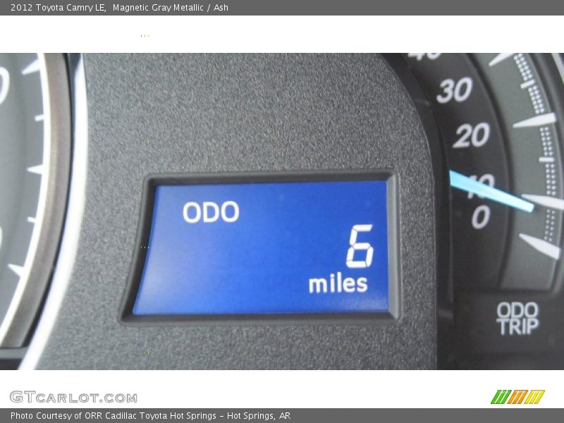 Magnetic Gray Metallic / Ash 2012 Toyota Camry LE