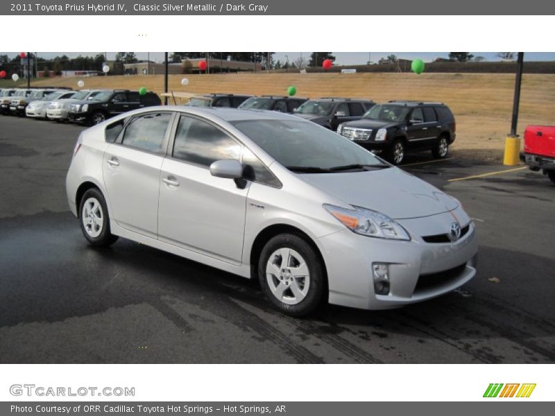 Classic Silver Metallic / Dark Gray 2011 Toyota Prius Hybrid IV