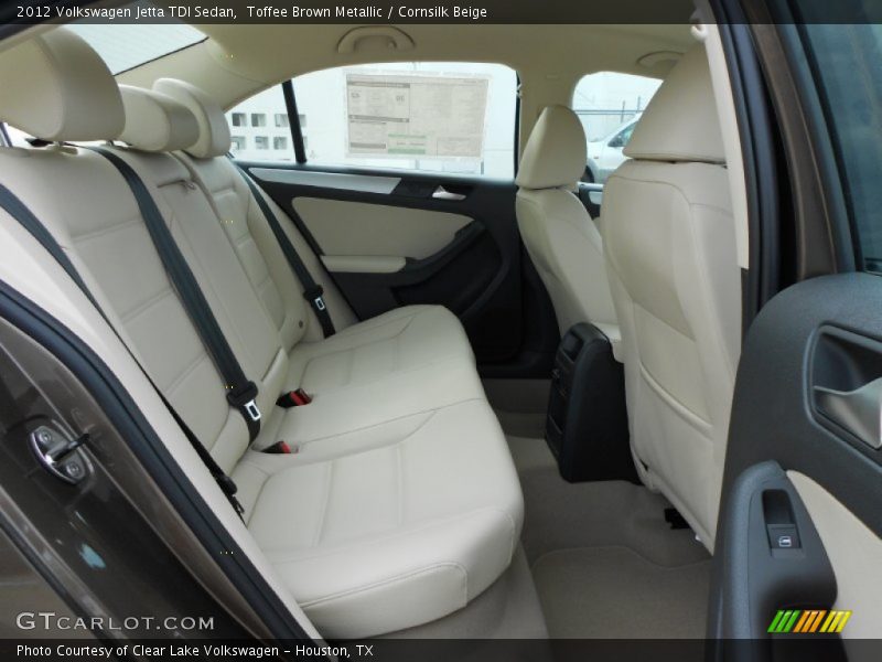  2012 Jetta TDI Sedan Cornsilk Beige Interior