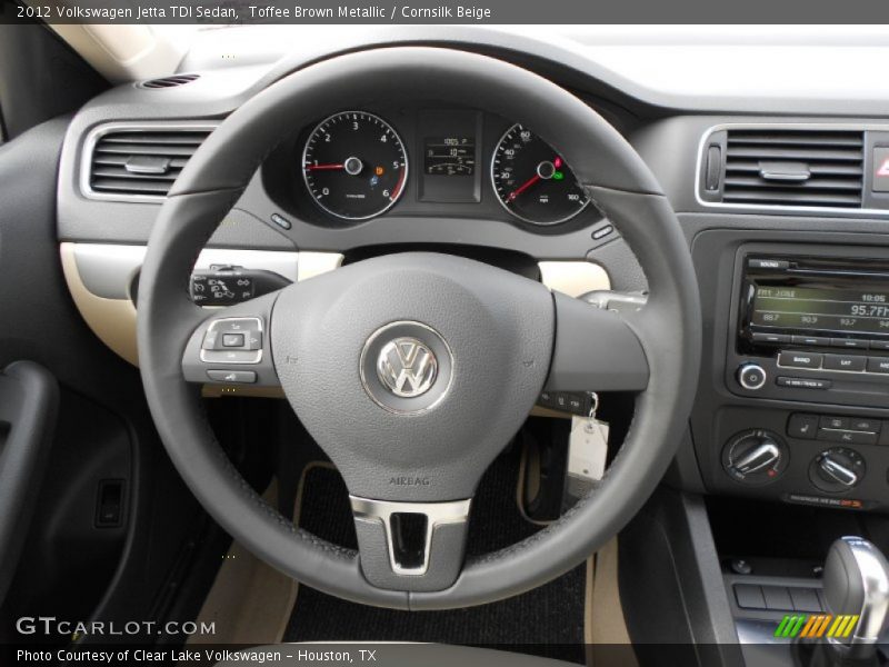  2012 Jetta TDI Sedan Steering Wheel