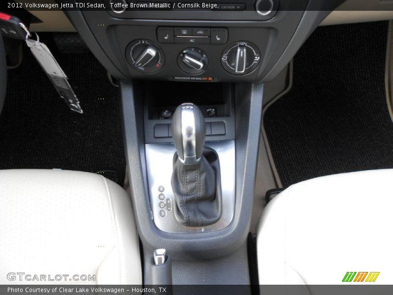  2012 Jetta TDI Sedan 6 Speed DSG Dual-Clutch Automatic Shifter