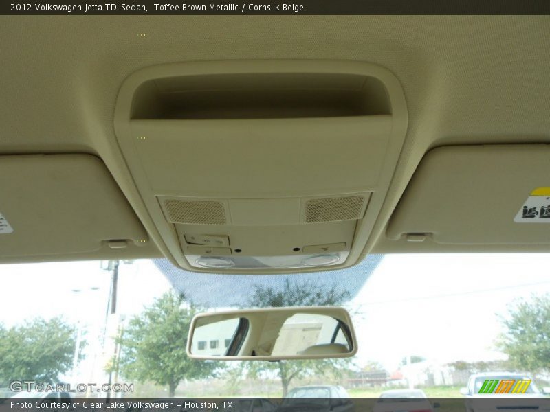 Toffee Brown Metallic / Cornsilk Beige 2012 Volkswagen Jetta TDI Sedan