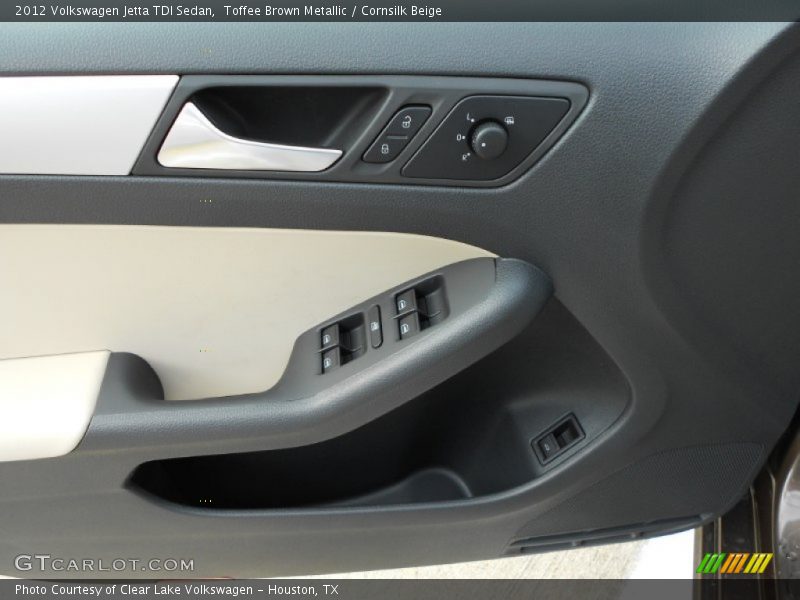 Toffee Brown Metallic / Cornsilk Beige 2012 Volkswagen Jetta TDI Sedan