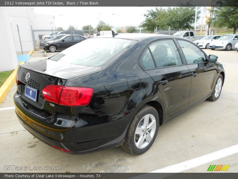 Black / Titan Black 2012 Volkswagen Jetta TDI Sedan