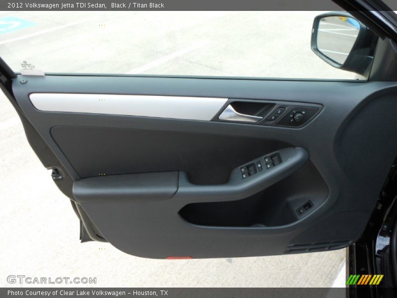 Black / Titan Black 2012 Volkswagen Jetta TDI Sedan