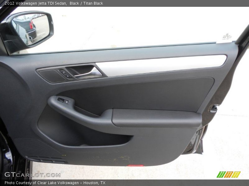Black / Titan Black 2012 Volkswagen Jetta TDI Sedan