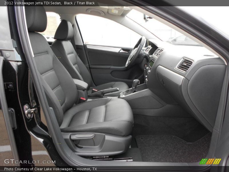 Black / Titan Black 2012 Volkswagen Jetta TDI Sedan