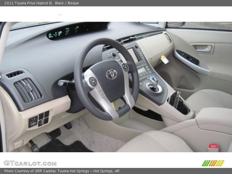 Black / Bisque 2011 Toyota Prius Hybrid III