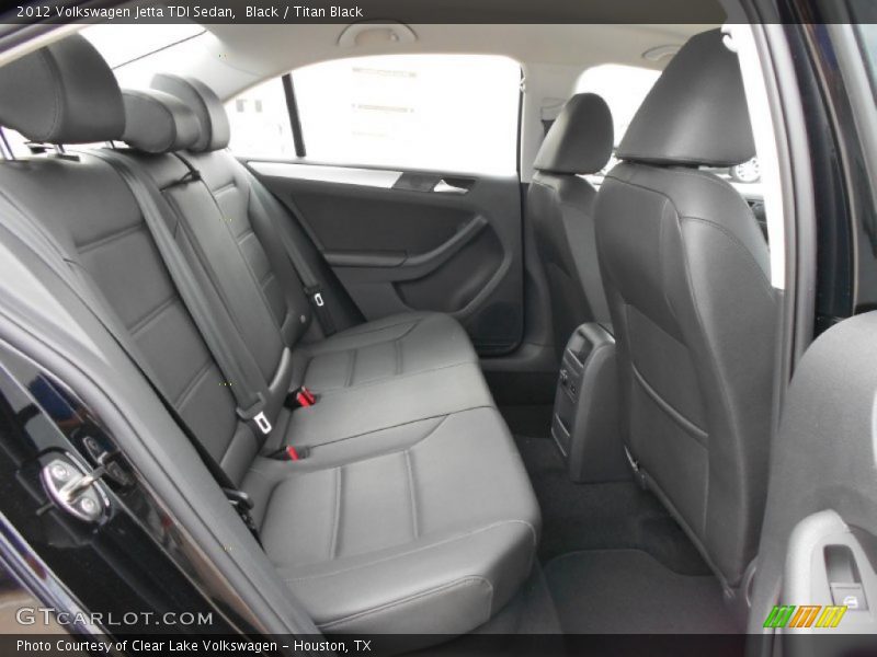 Black / Titan Black 2012 Volkswagen Jetta TDI Sedan