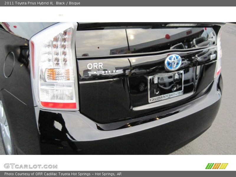 Black / Bisque 2011 Toyota Prius Hybrid III