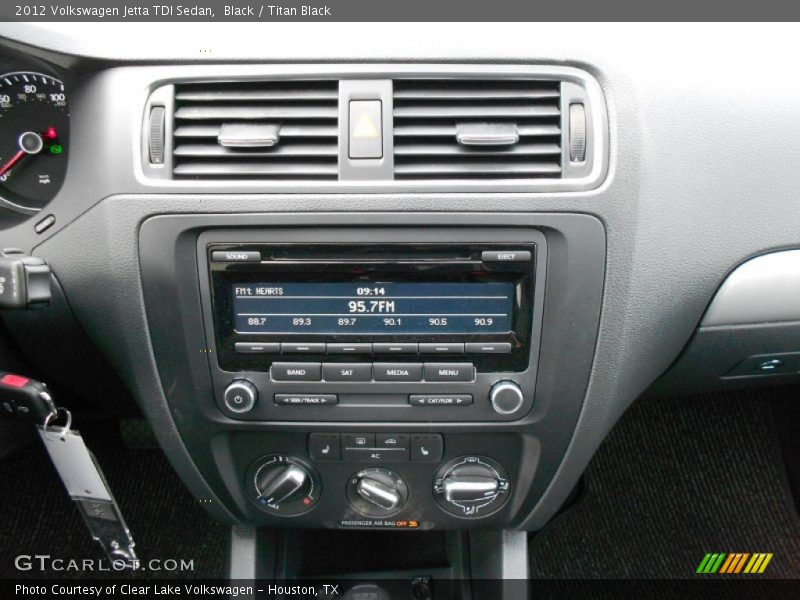 Black / Titan Black 2012 Volkswagen Jetta TDI Sedan