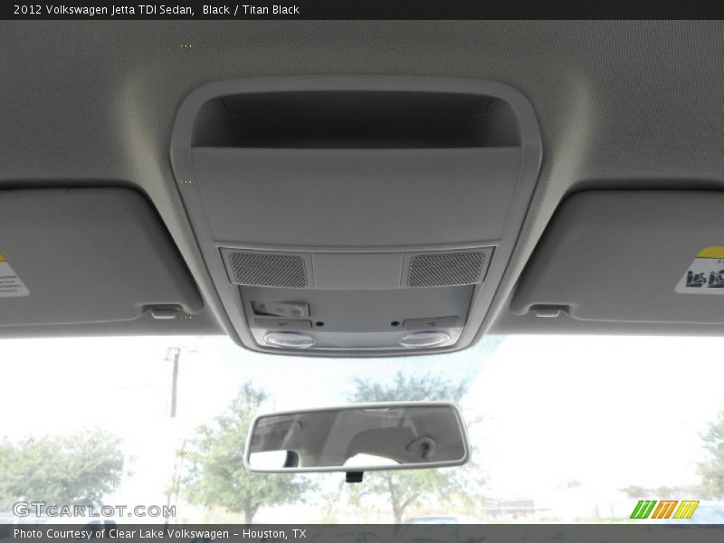 Black / Titan Black 2012 Volkswagen Jetta TDI Sedan