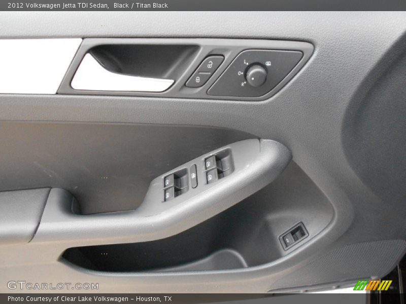Black / Titan Black 2012 Volkswagen Jetta TDI Sedan