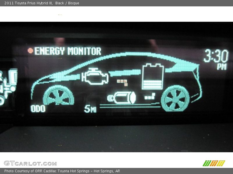 Black / Bisque 2011 Toyota Prius Hybrid III