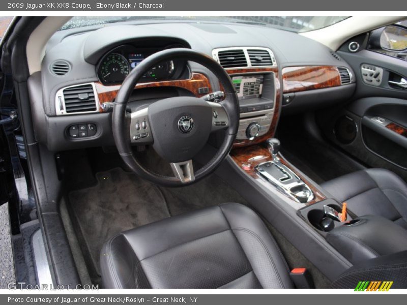  2009 XK XK8 Coupe Charcoal Interior