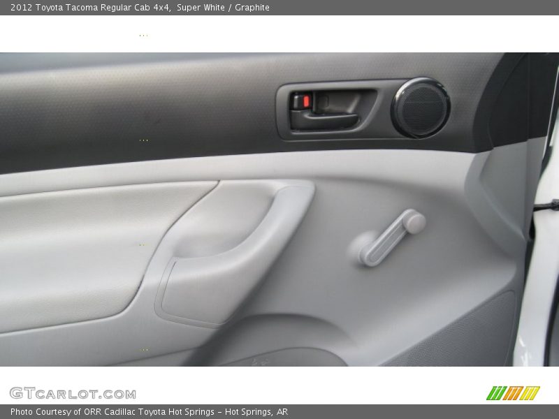 Super White / Graphite 2012 Toyota Tacoma Regular Cab 4x4